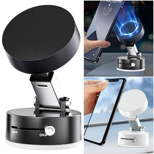 360° Vacuum Magnetic Suction Phone Holder – Ultra Strong Grip (Limited Time ₹699)
